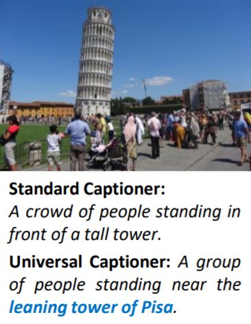 Universal Captioner: Long-Tail Vision-and-Language Model Training through Content-Style Separation